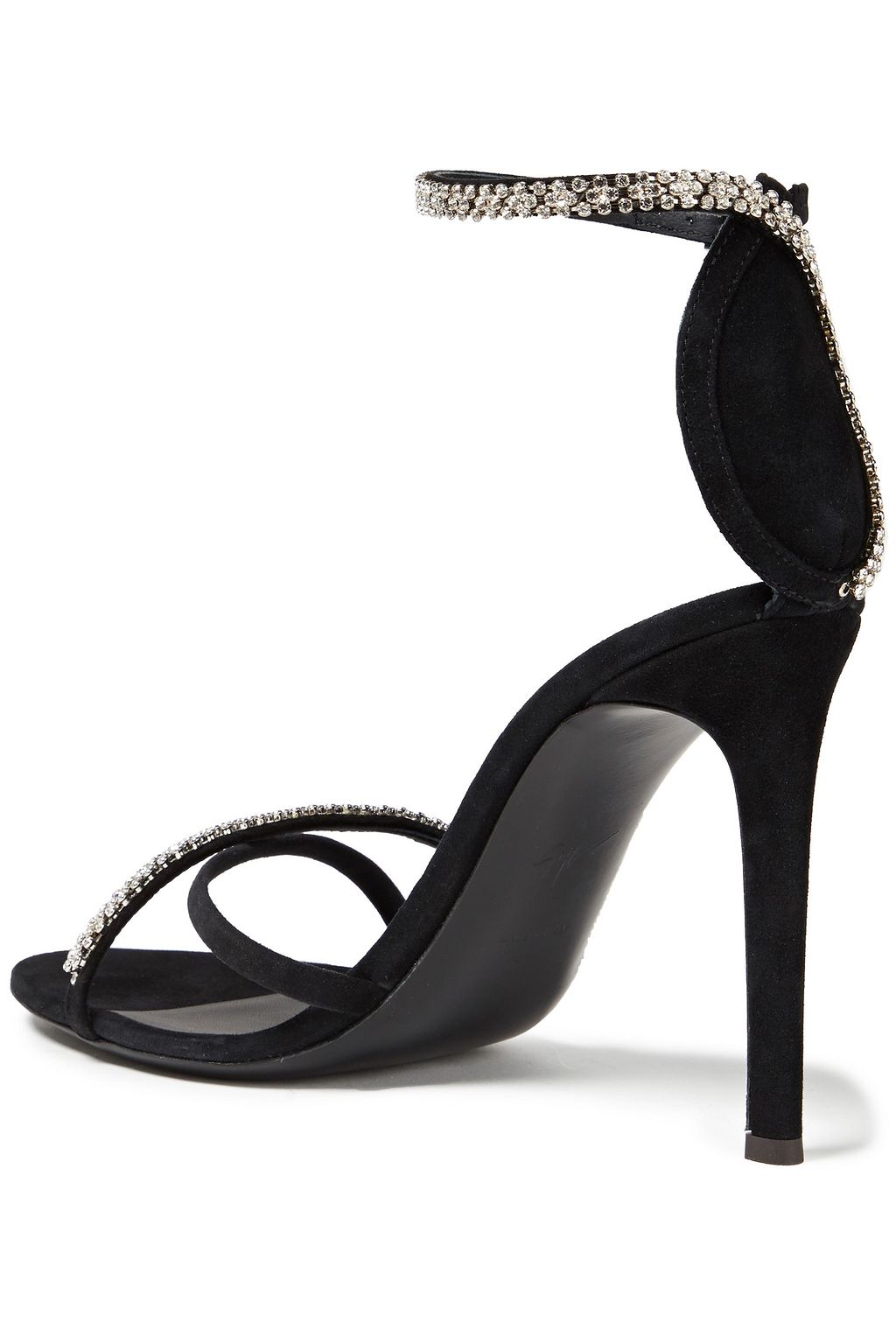 GIUSEPPE ZANOTTI Miria crystal-embellished suede sandals