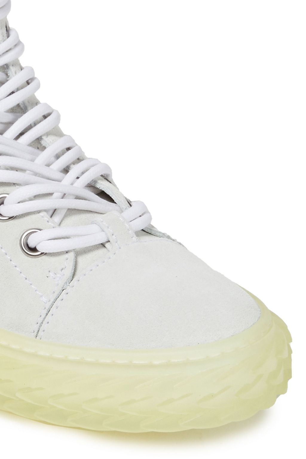GIUSEPPE ZANOTTI Blabber Jellyfish suede high-top sneakers