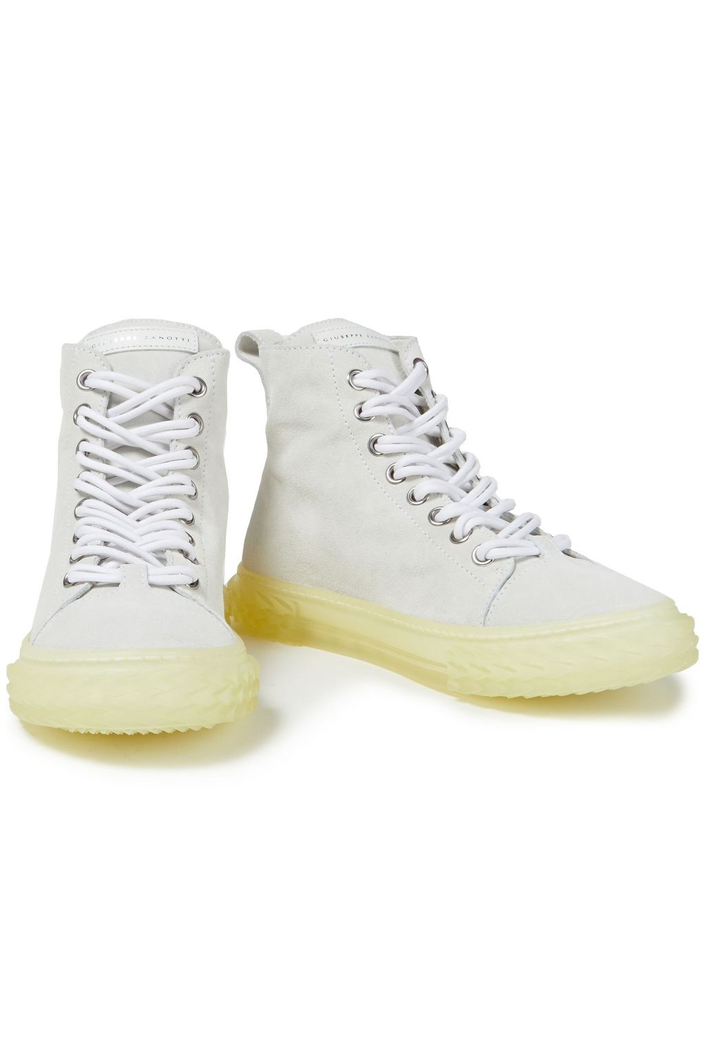 GIUSEPPE ZANOTTI Blabber Jellyfish suede high-top sneakers