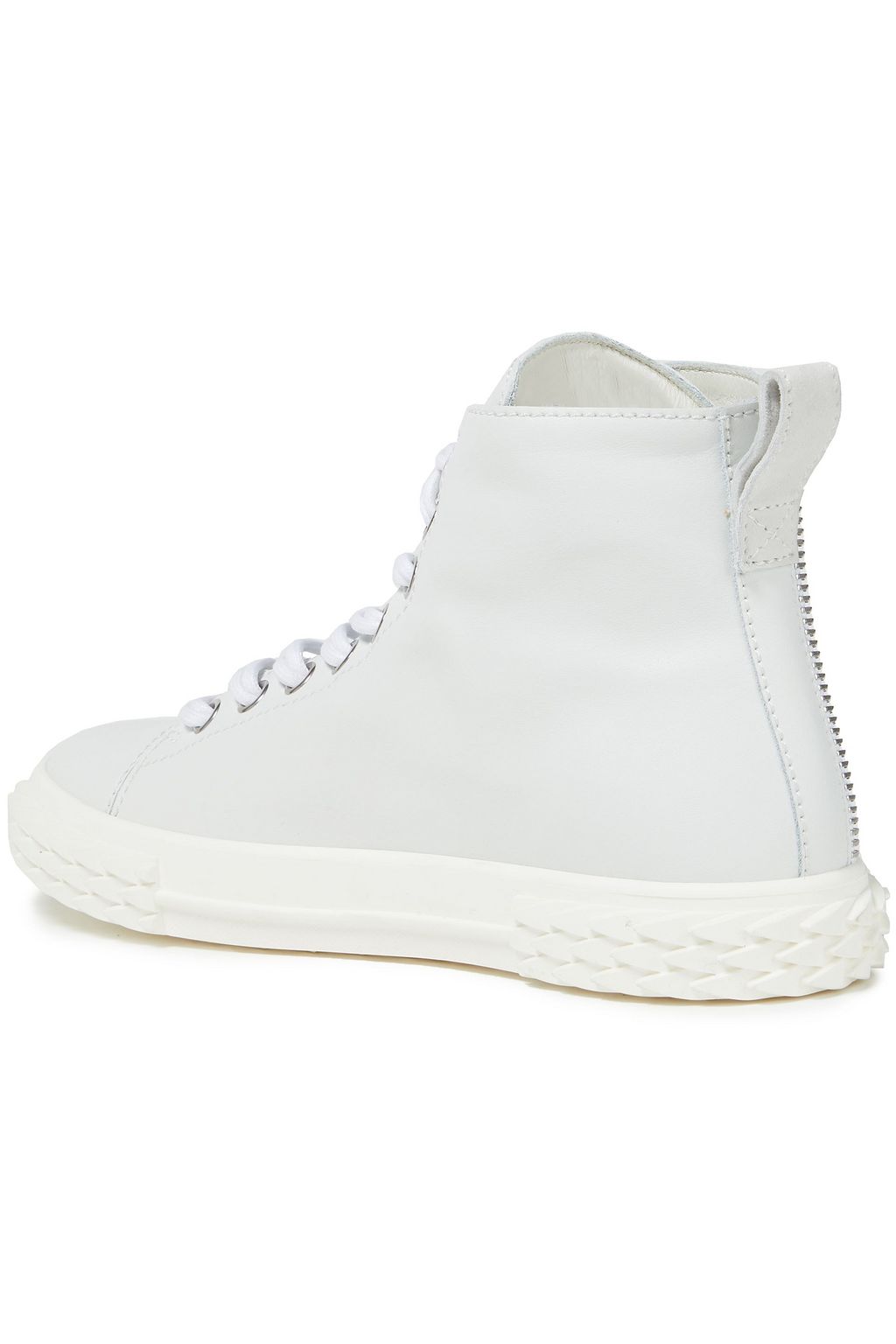 GIUSEPPE ZANOTTI Vezierte High-Top-Sneakers aus Leder