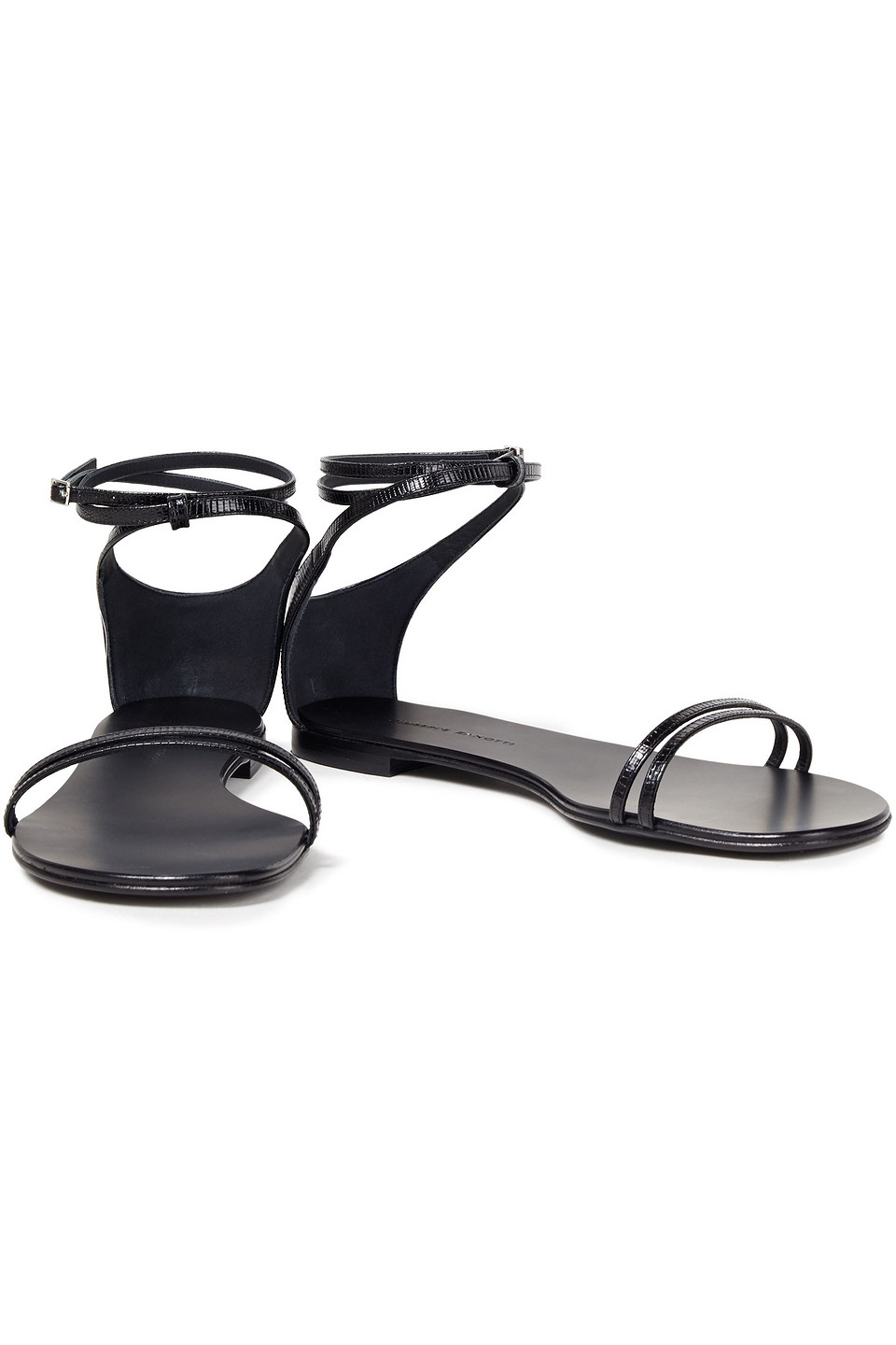 Catia patent sales leather sandal