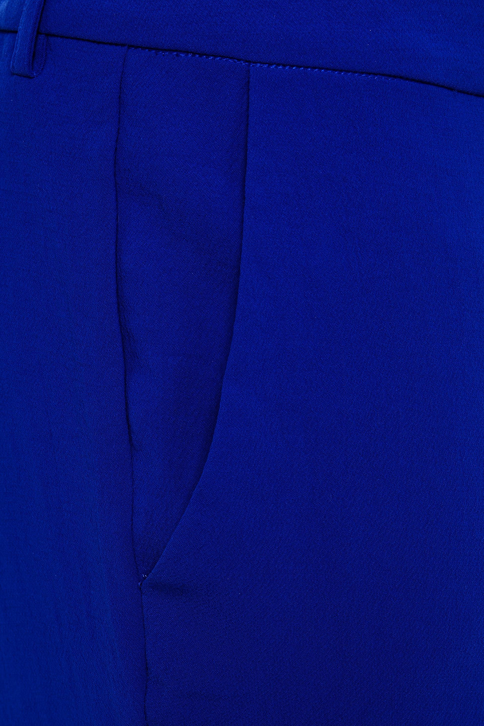 Ba&sh Crepe Slim-leg Trousers In Blue