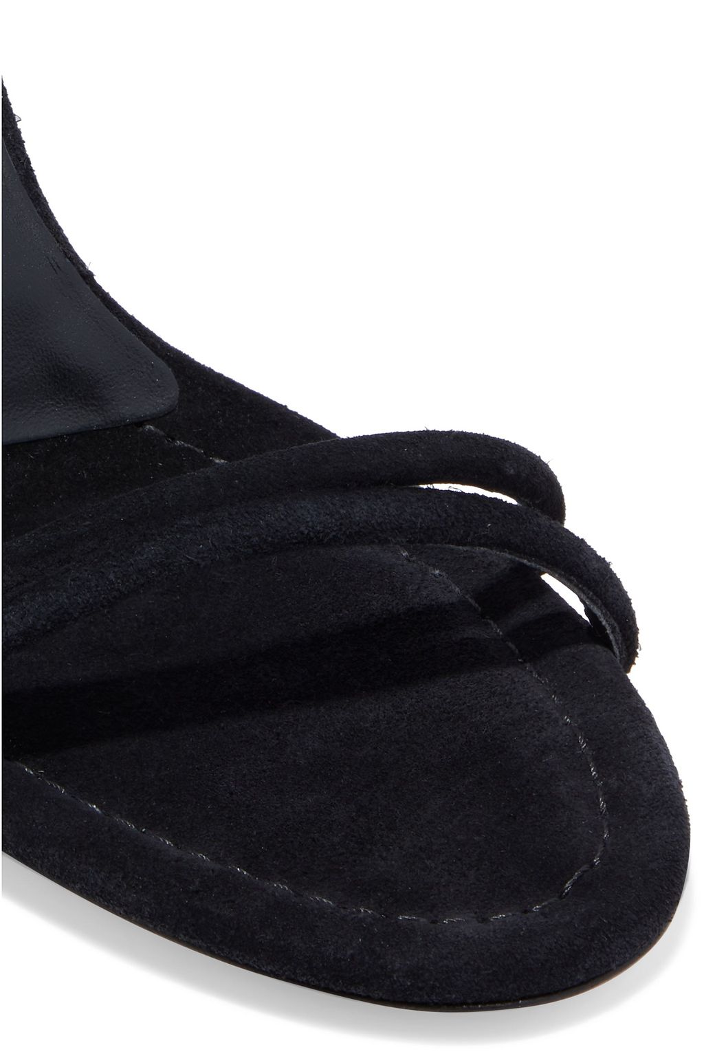 ISABEL MARANT Alapee crystal-embellished suede sandals