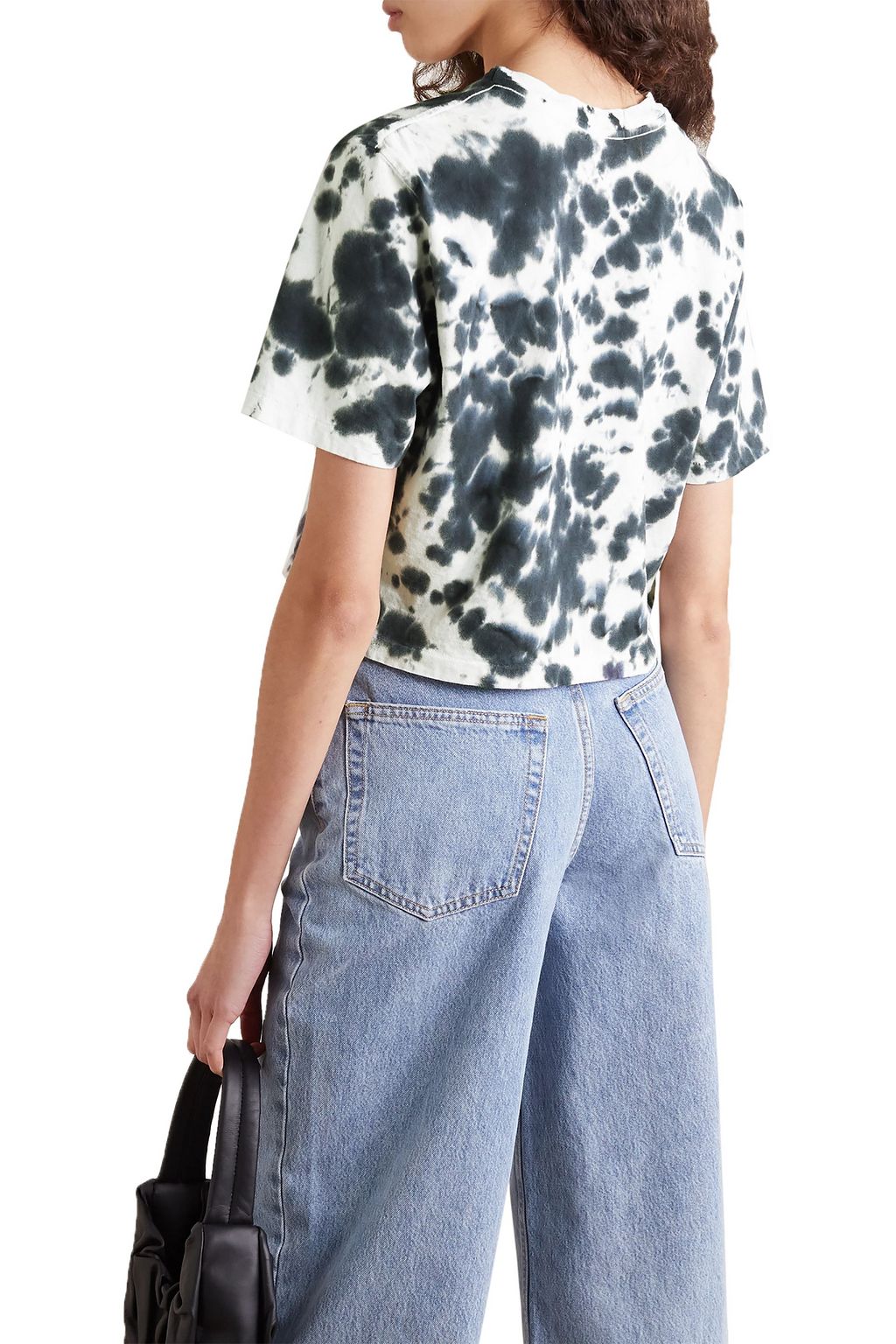 BASSIKE Motley tie-dyed organic cotton-jersey T-shirt