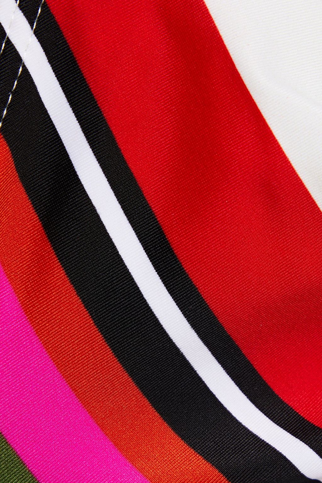 SOLID & STRIPED The Lulu striped triangle bikini top