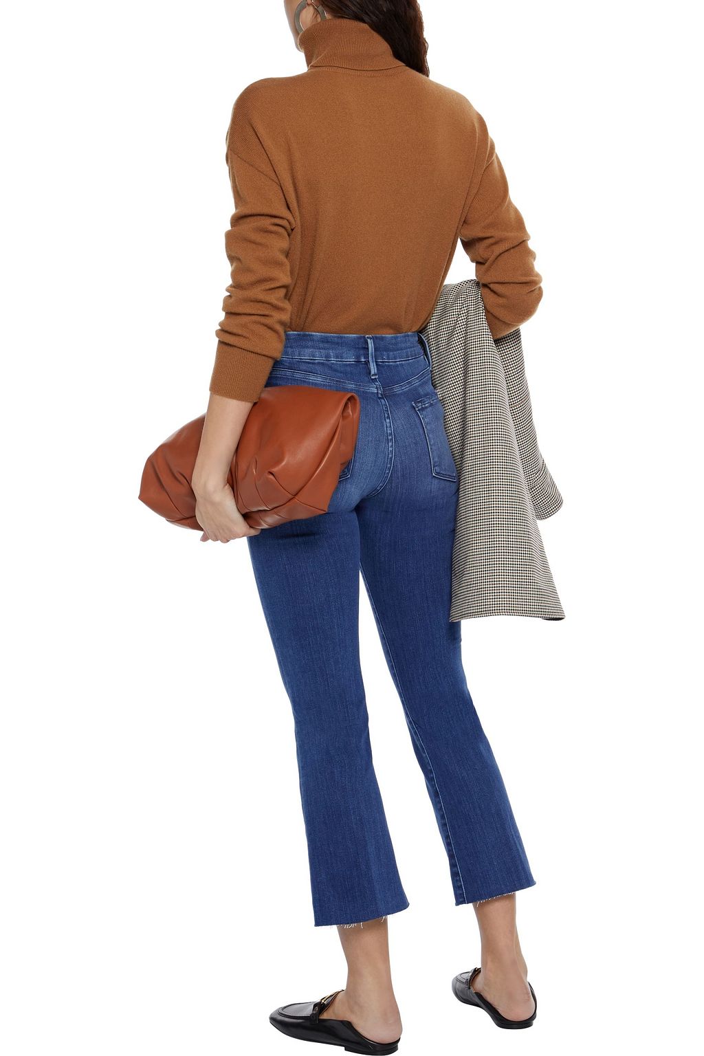 FRAME Le Crop Mini Boot mid-rise bootcut jeans