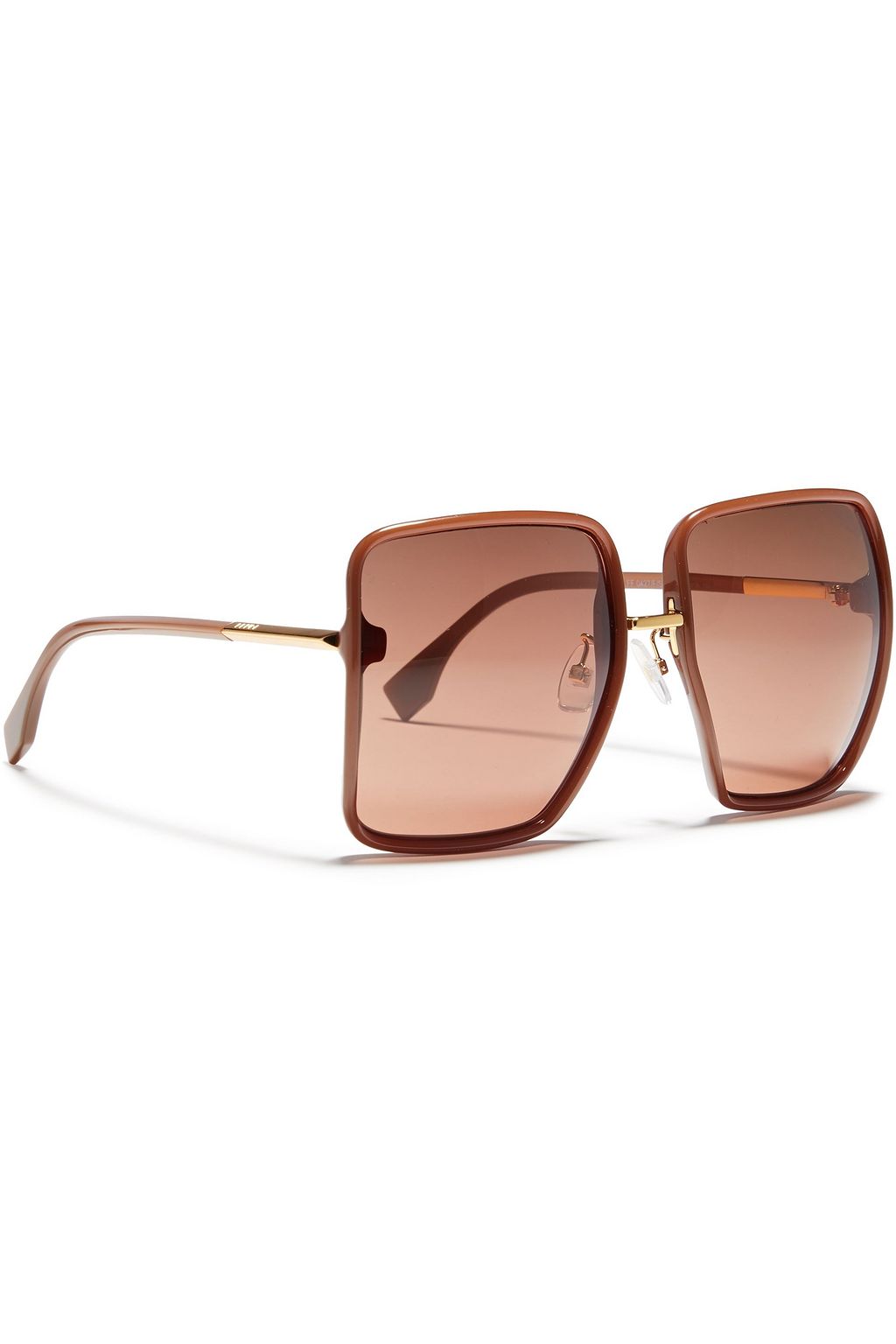 FENDI Square-frame acetate sunglasses