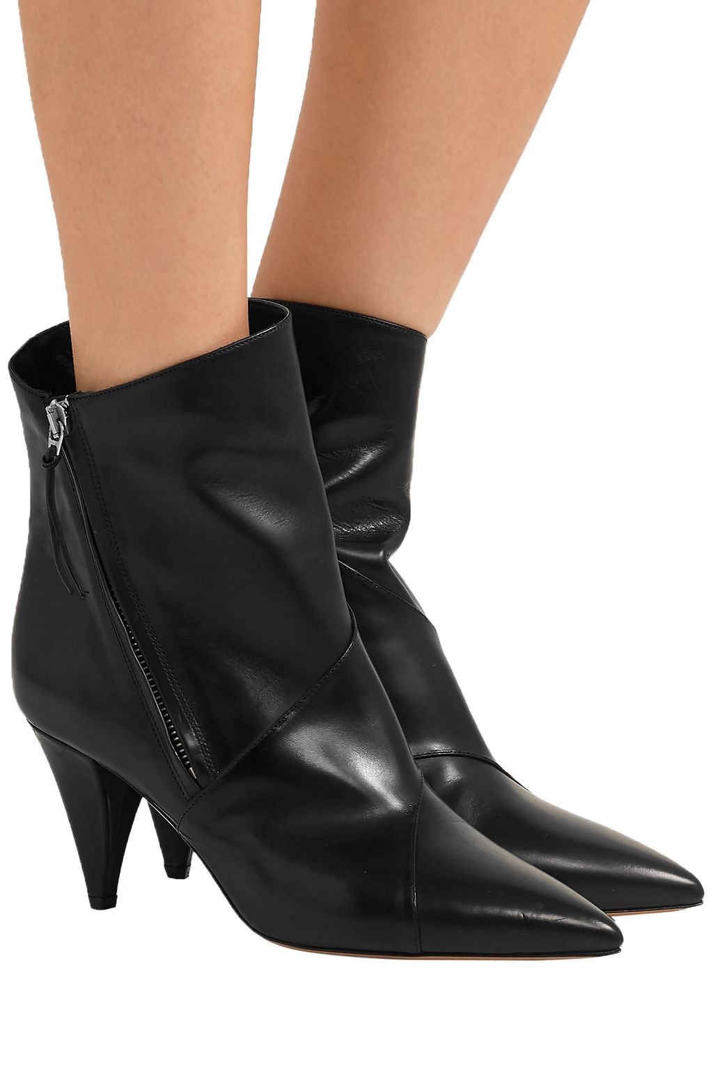 ISABEL MARANT Latts leather ankle boots