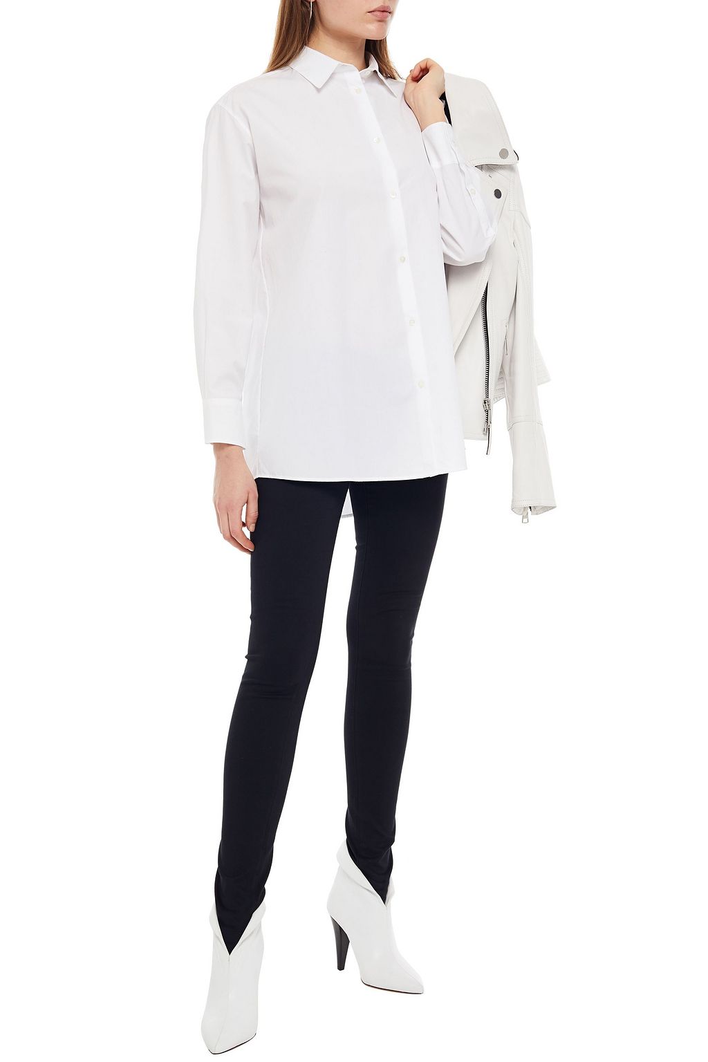 IRO Kanok cotton-poplin shirt