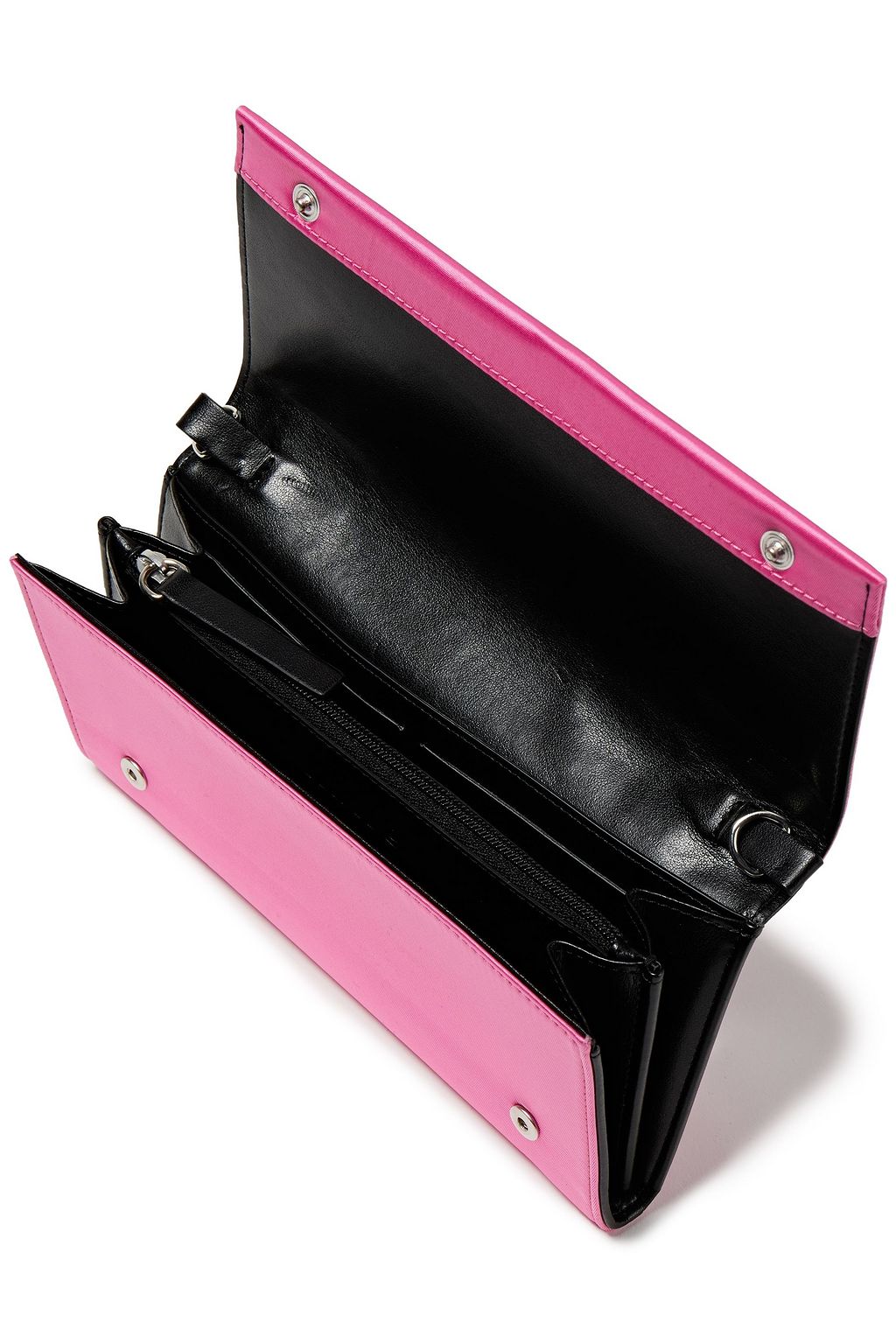 MM6 MAISON MARGIELA Appliquéd satin wallet