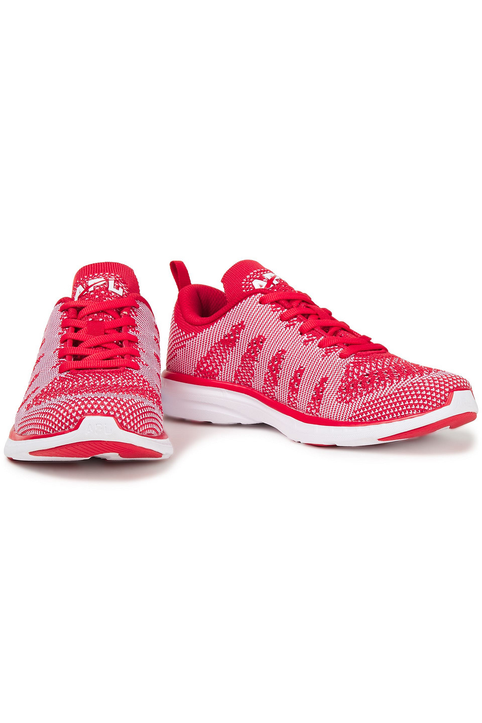Apl Athletic Propulsion Labs Techloom Pro Mesh Trainers In Red