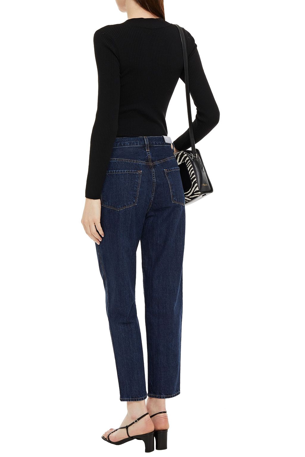 J BRAND Heather high-rise slim-leg jeans