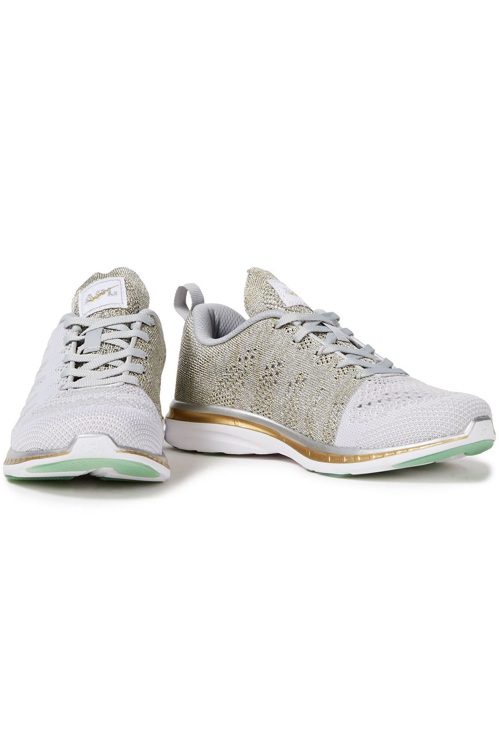 APL ATHLETIC PROPULSION LABS TechLoom Pro metallic mesh sneakers