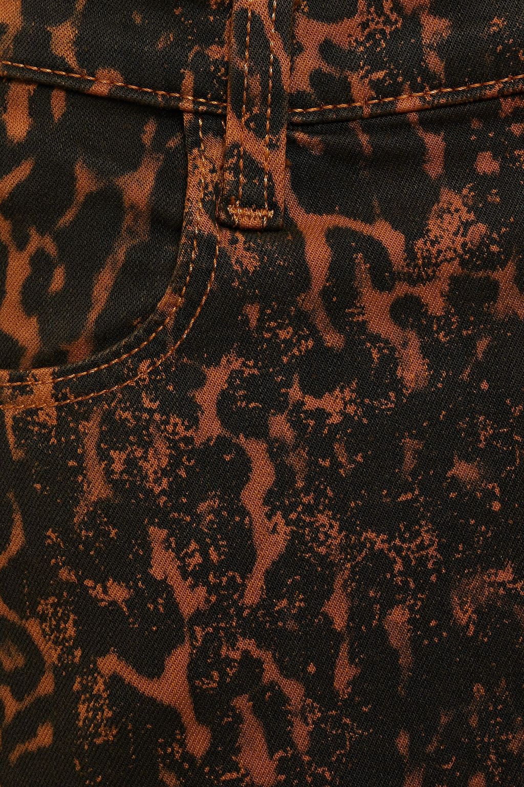 J BRAND Alana leopard-print high-rise skinny jeans
