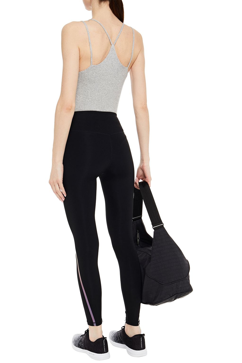 LANSTON Layered ribbed Micro Modal-blend jersey camisole