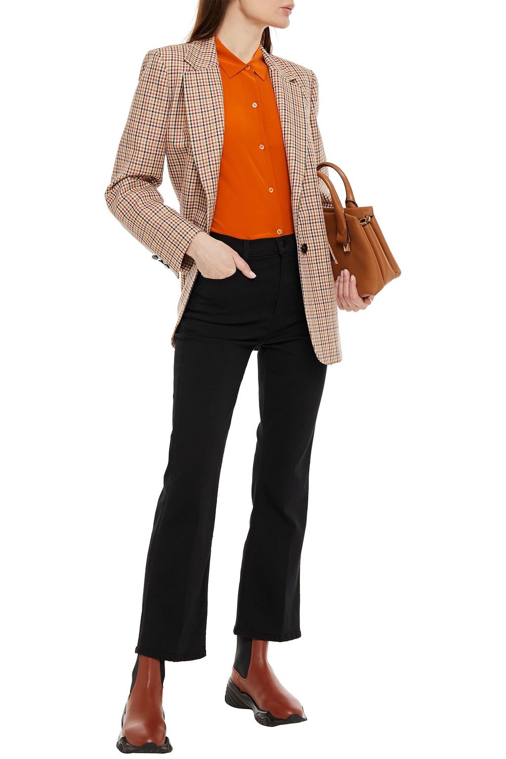 J BRAND Julia high-rise kick-flare jeans