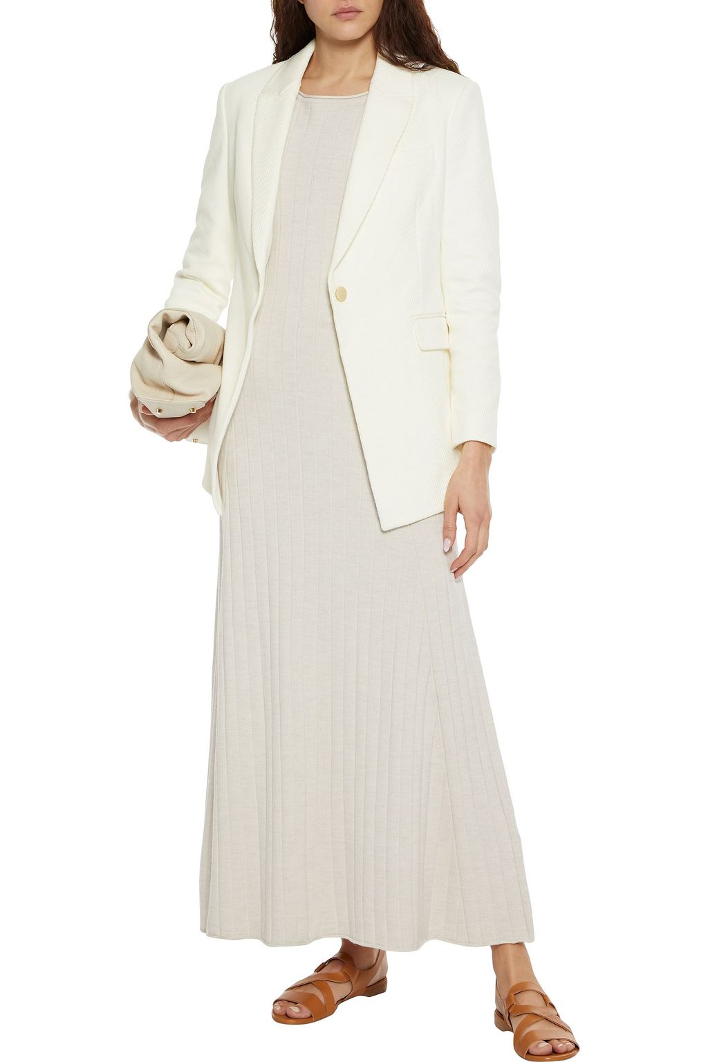 THEORY Cotton-blend twill blazer