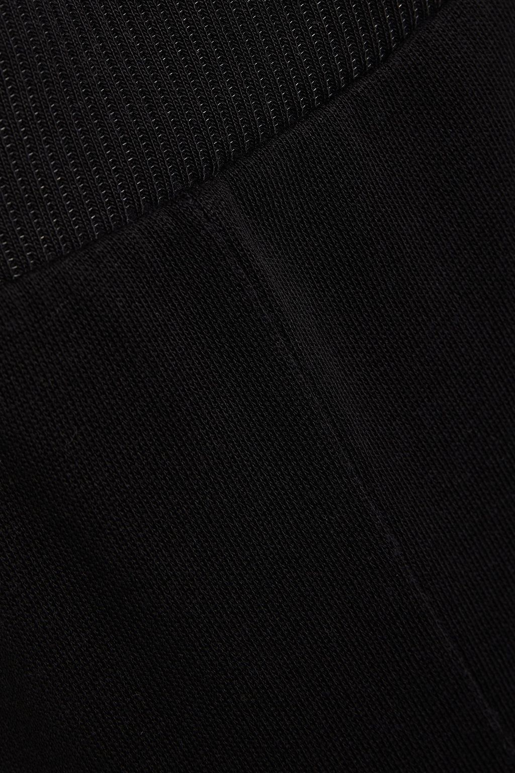 LANSTON French cotton and Tencel-blend terry track pants