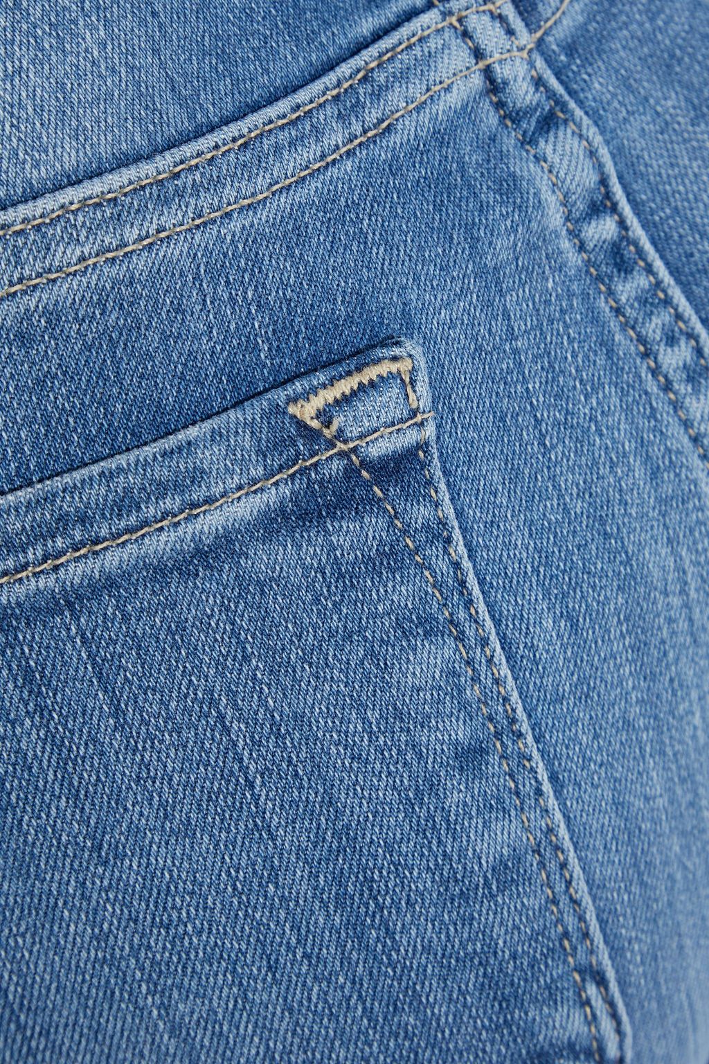 FRAME Le Crop Mini Boot cropped mid-rise bootcut jeans