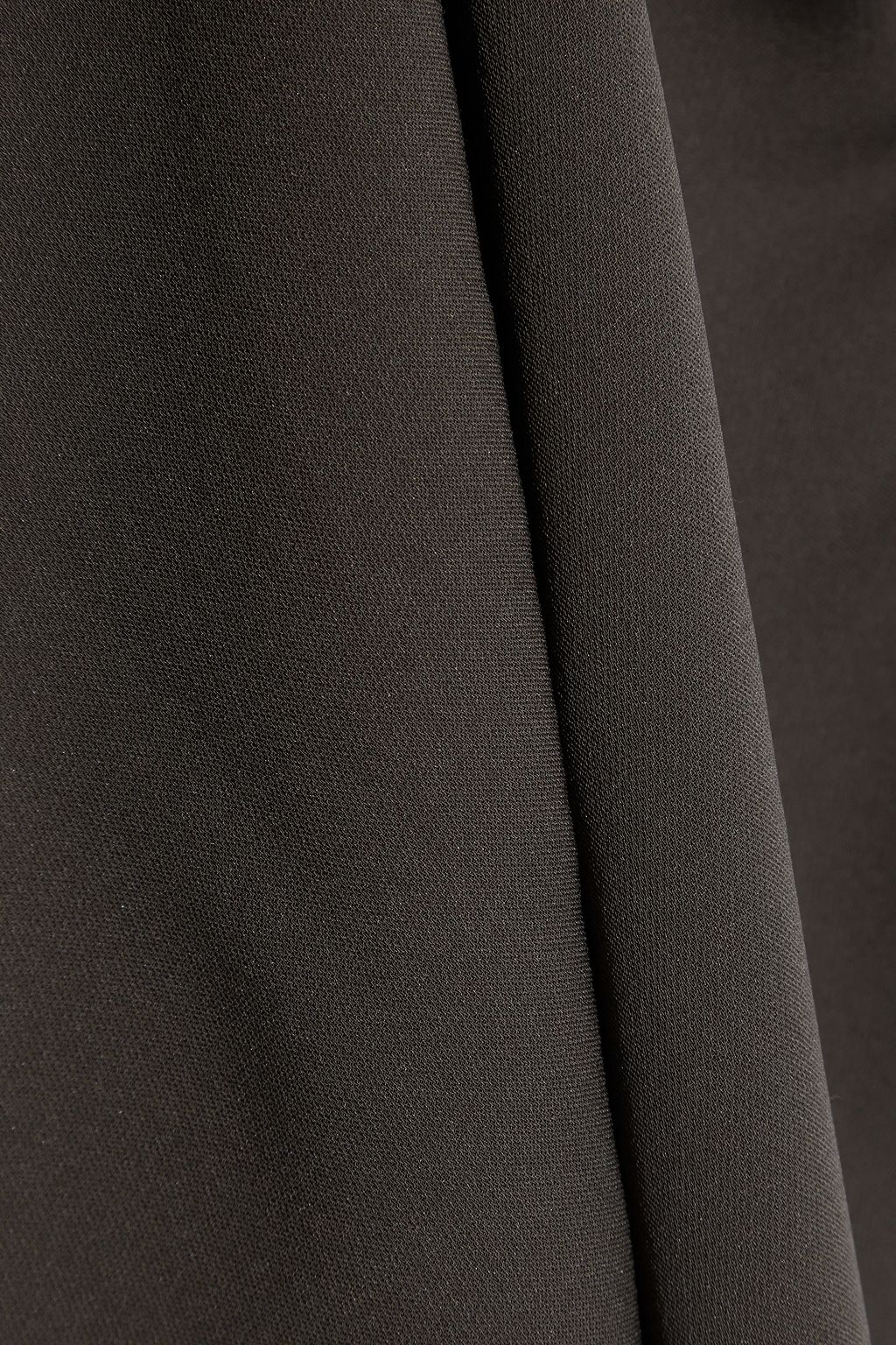THEORY Draped silk-crepe top