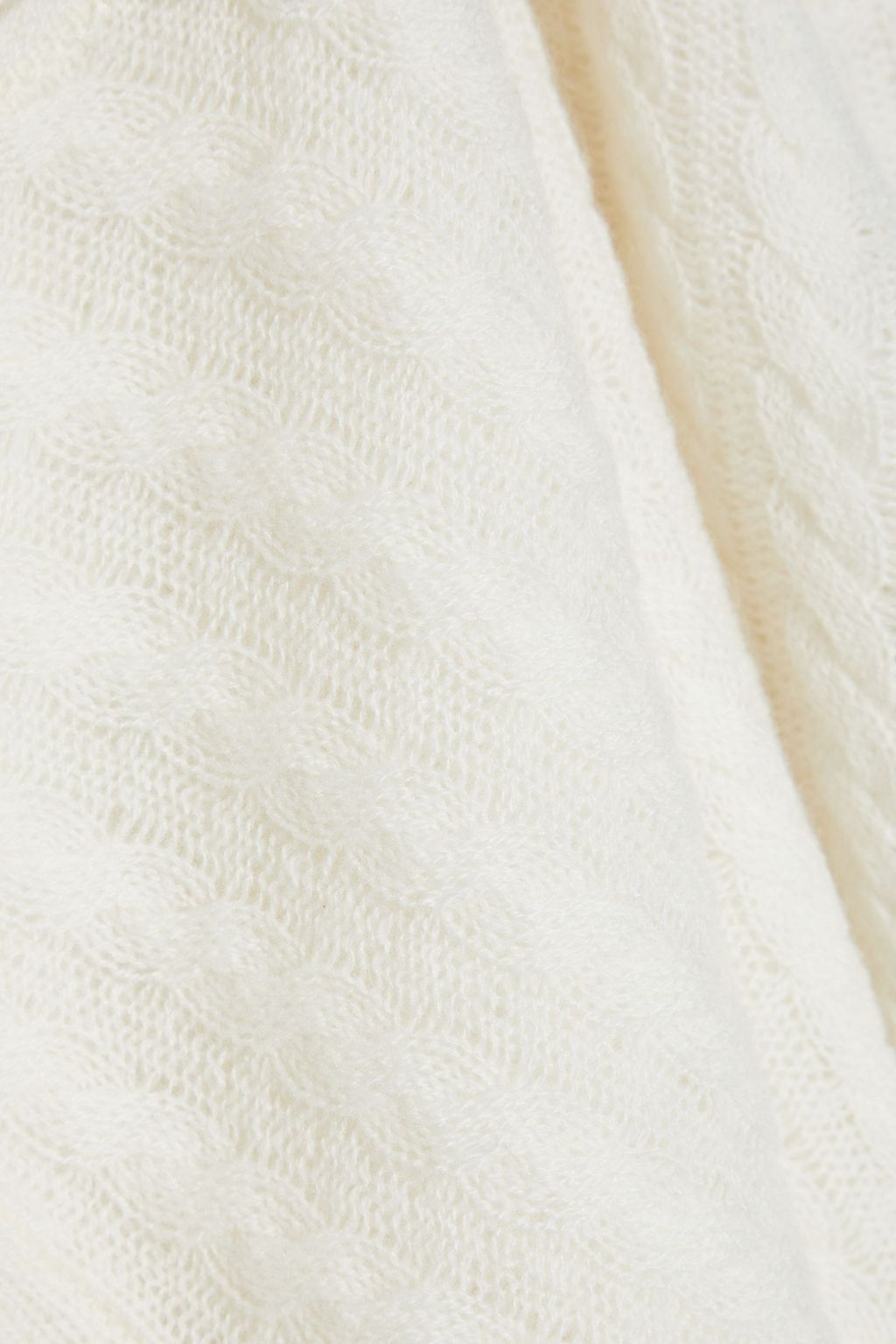 THEORY Cable-knit cashmere sweater