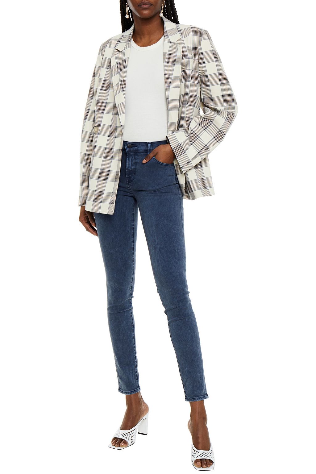 J BRAND Maria high-rise skinny jeans