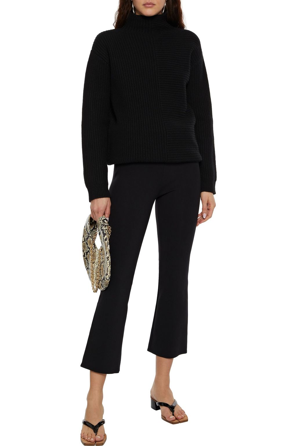 THEORY KickflareHose aus StretchPonte THE