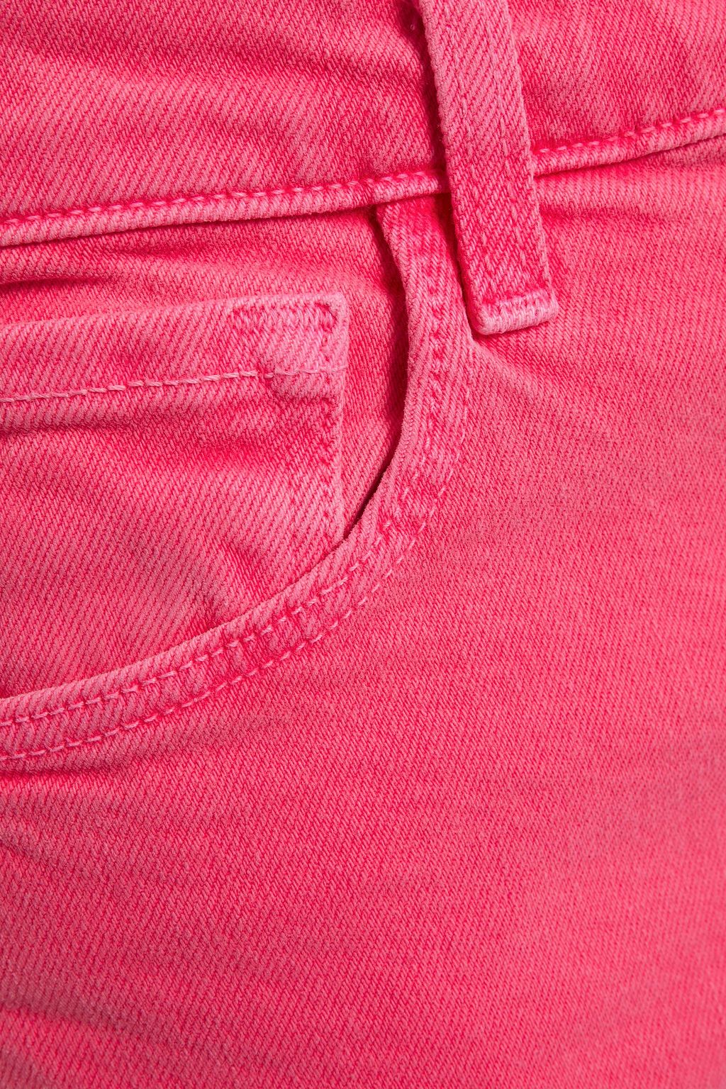 J BRAND Cropped high-rise skinny jeans