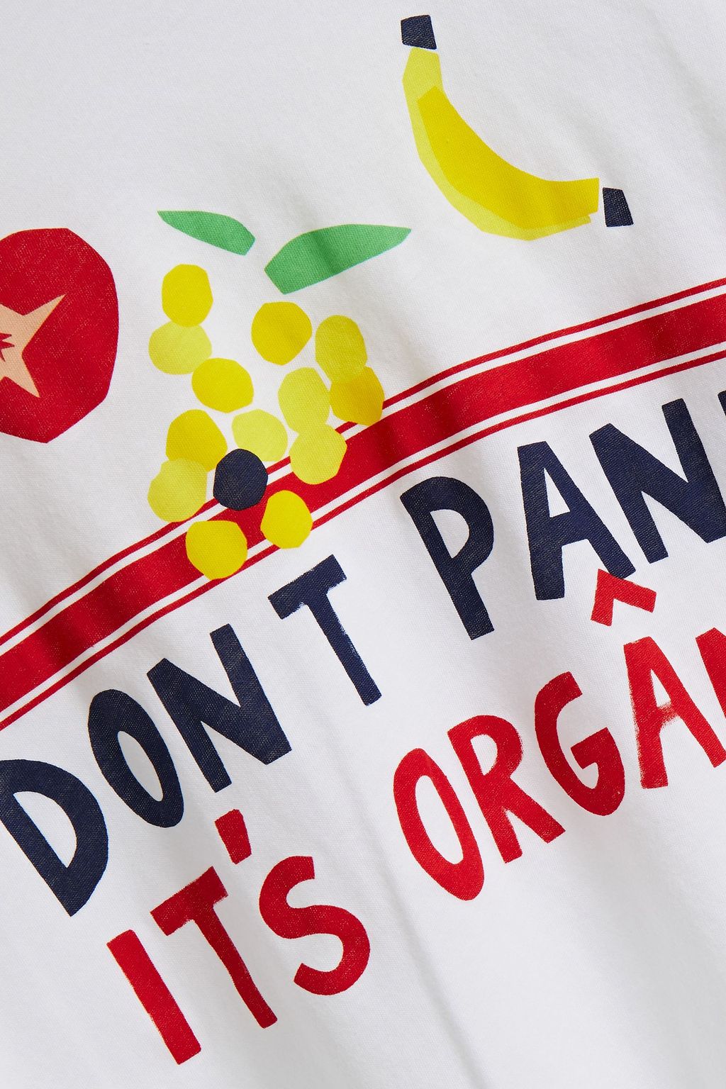 ÊTRE CÉCILE Printed organic cotton-jersey T-shirt