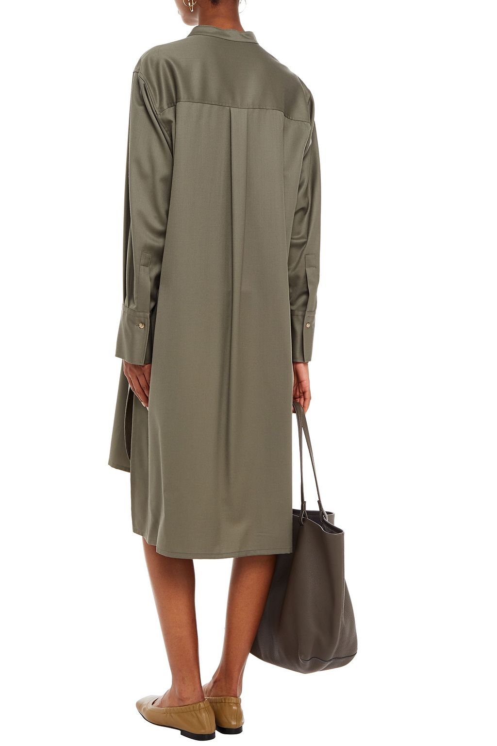 LVIR Wool-twill dress