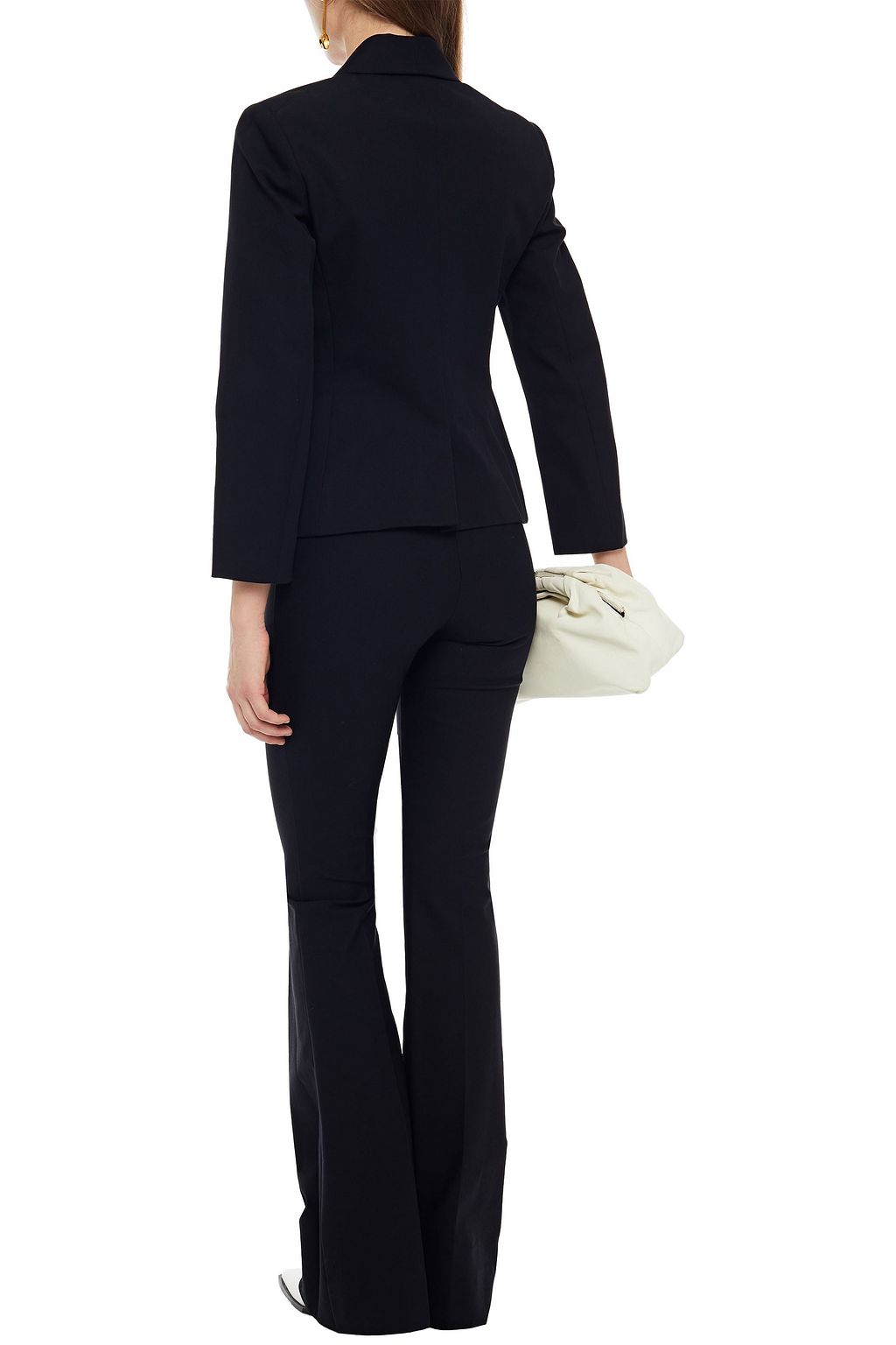 DEREK LAM 10 CROSBY Double-breasted stretch-cotton twill blazer