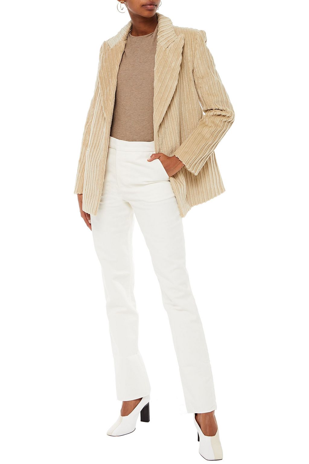 LVIR Cotton straight-leg pants