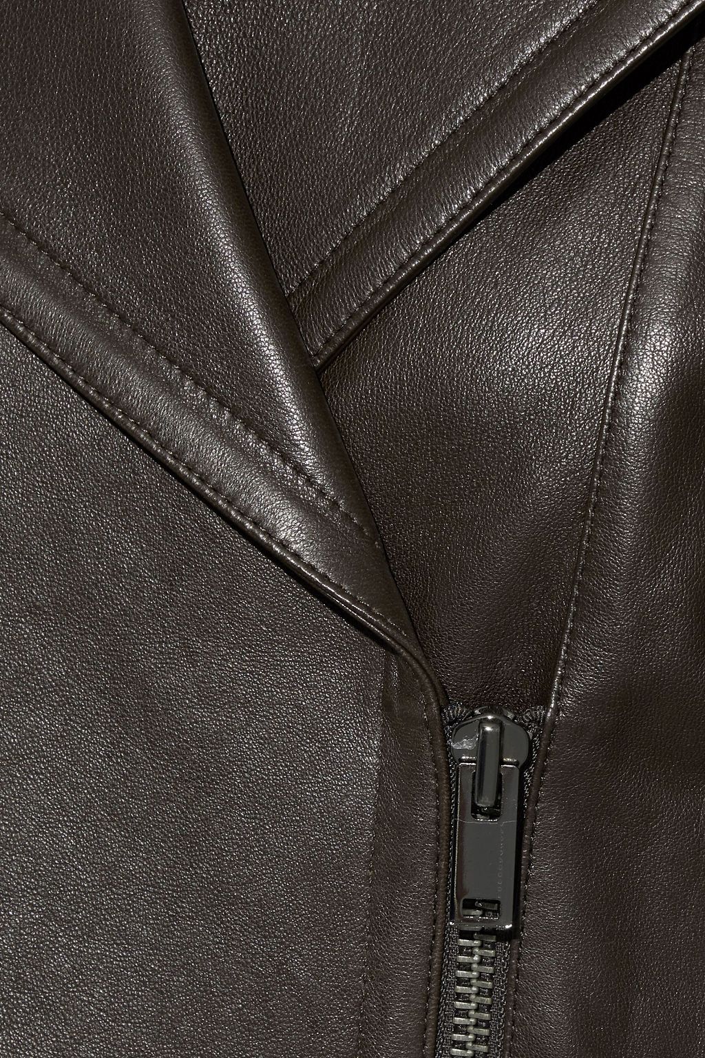 THEORY Leather biker jacket