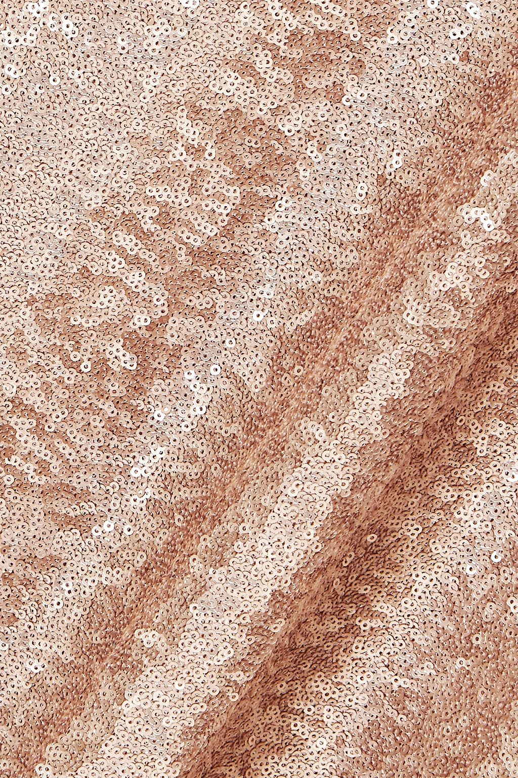 COSTARELLOS Sequined crepe dress