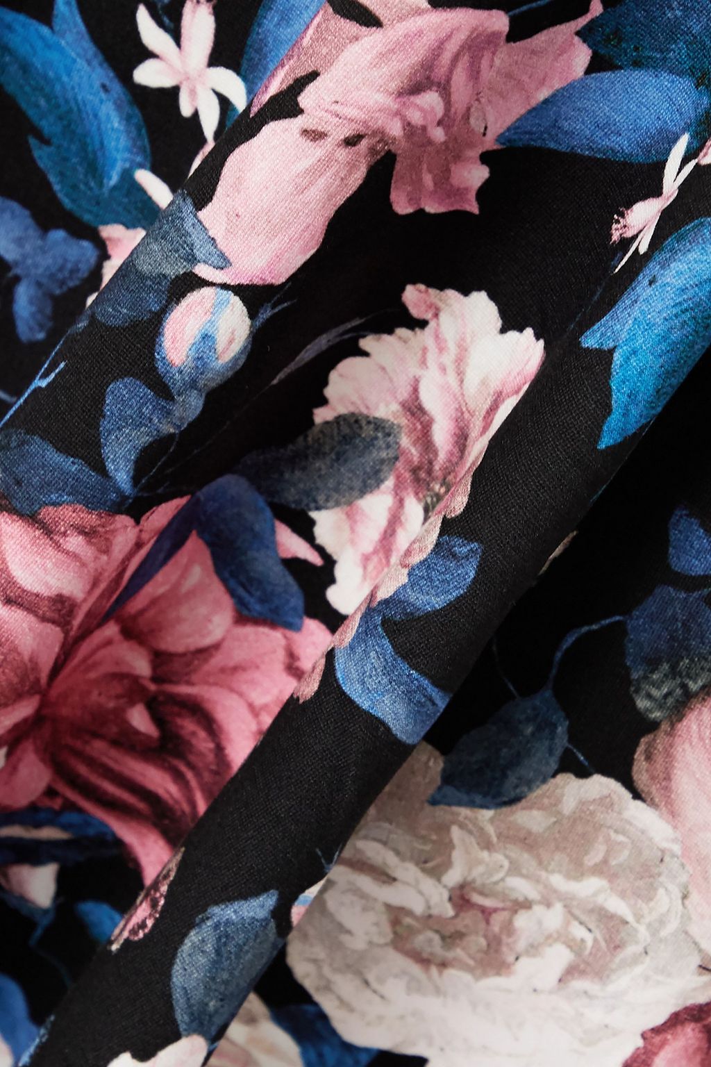 ERDEM Martina floral-print ponte mini dress