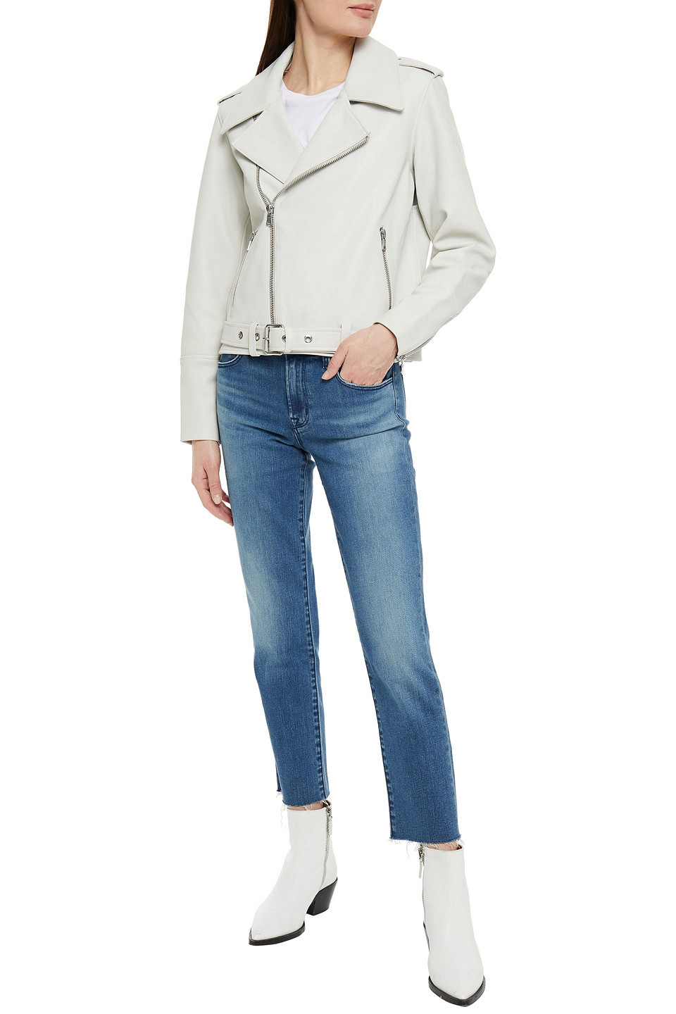 j brand leather jacket