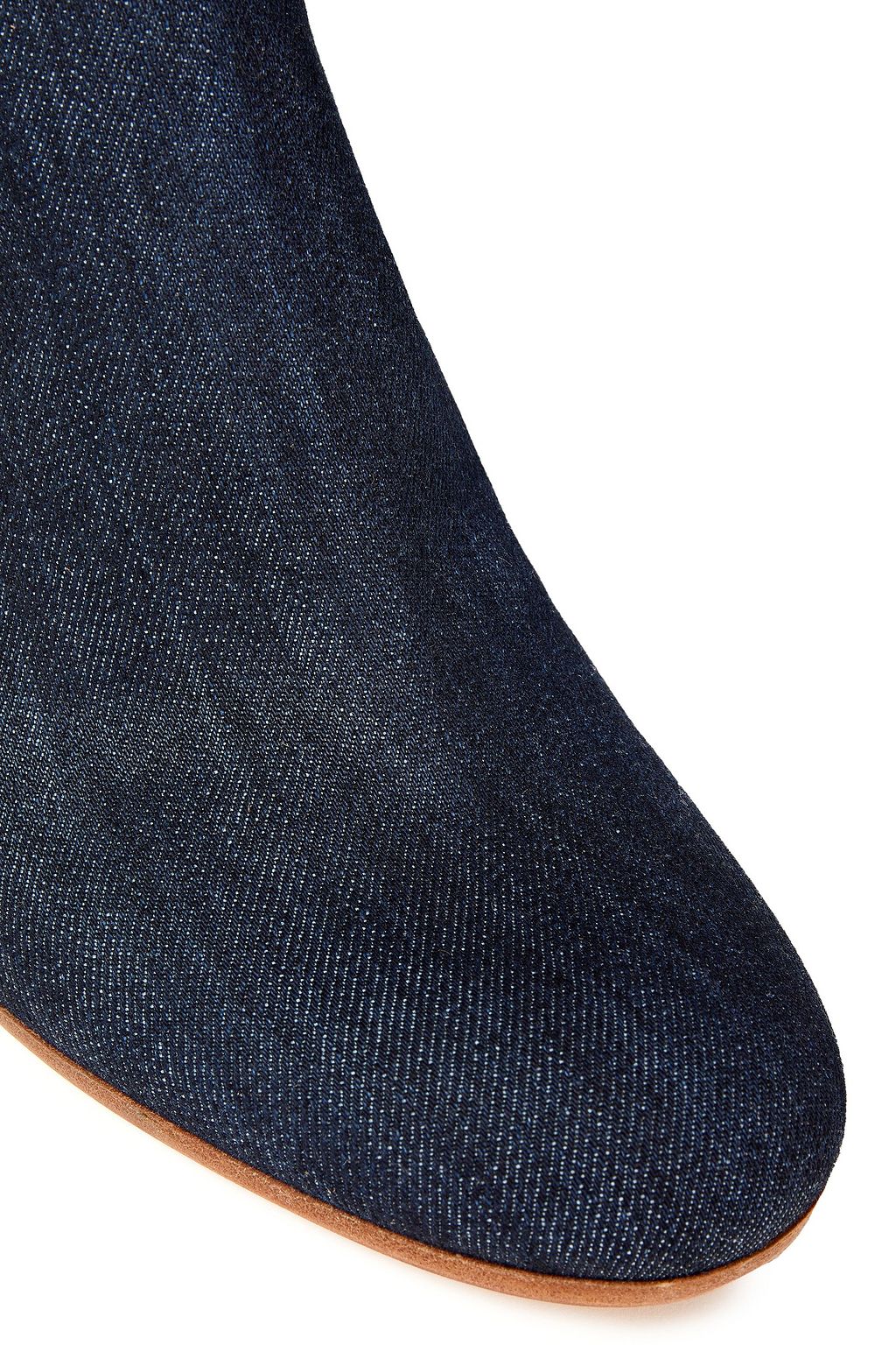 GIANVITO ROSSI Margaux denim ankle boots