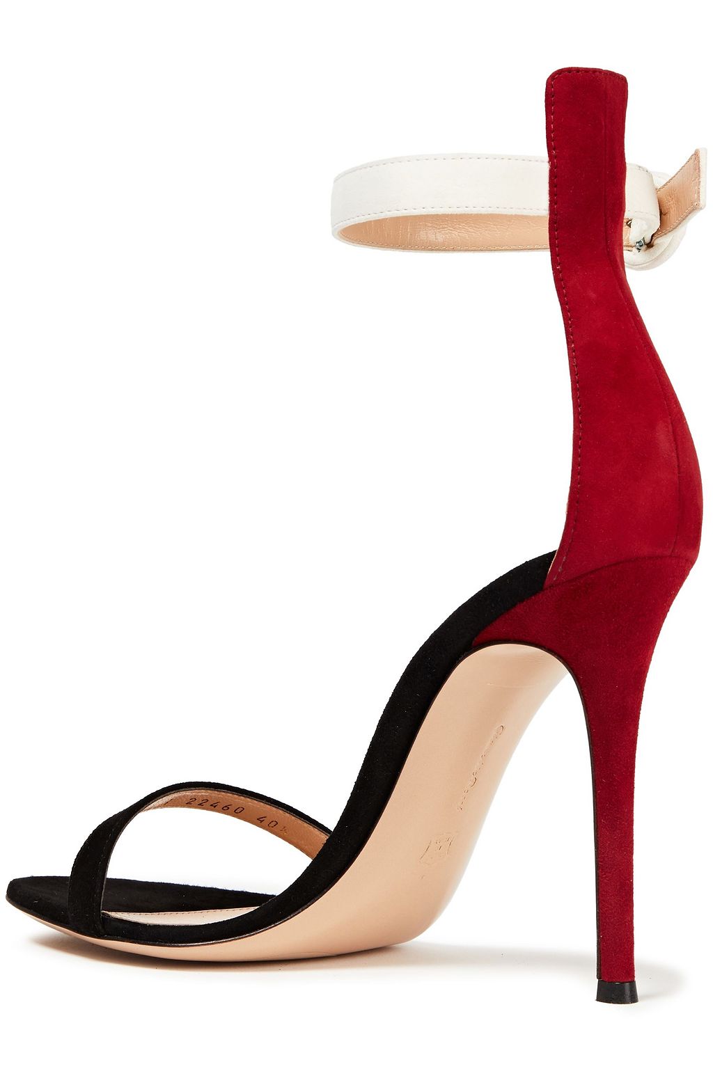 GIANVITO ROSSI Portofino 105 color-block suede sandals