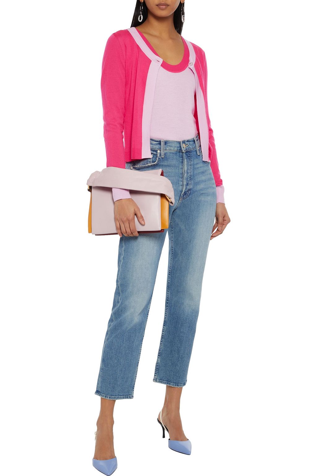 PUCCI Button-embellished wool cardigan