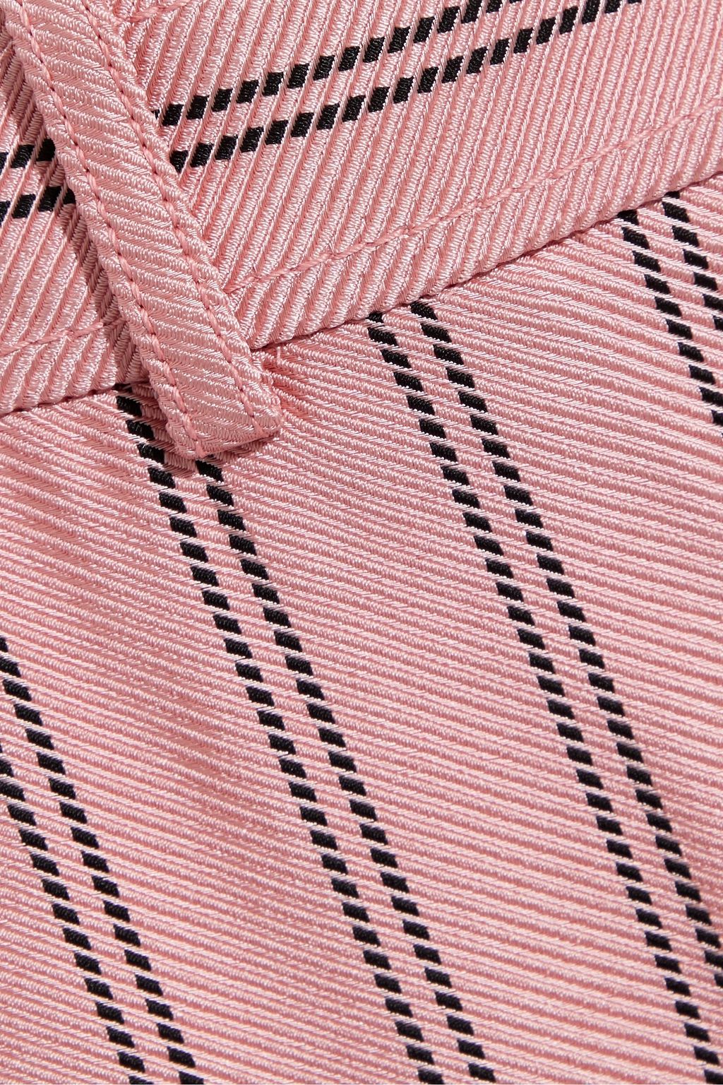 PUCCI Striped satin-twill straight-leg pants