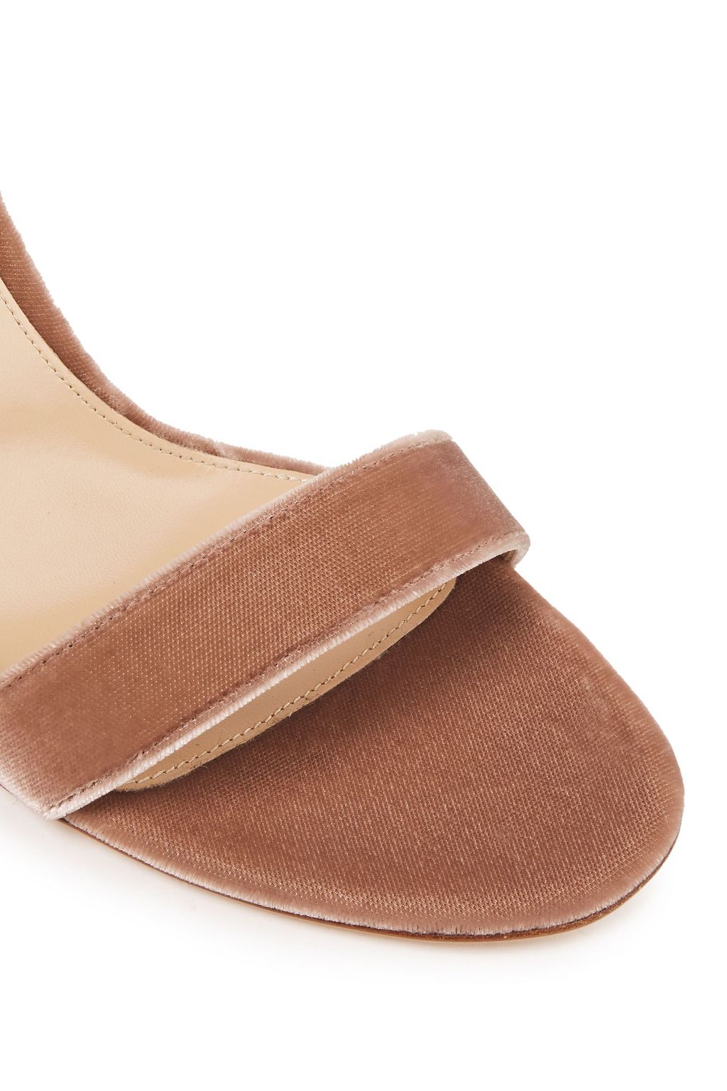 GIANVITO ROSSI Portofino 85 velvet sandals
