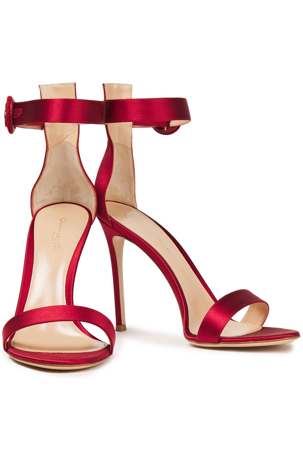 GIANVITO ROSSI Portofino 105 satin sandals