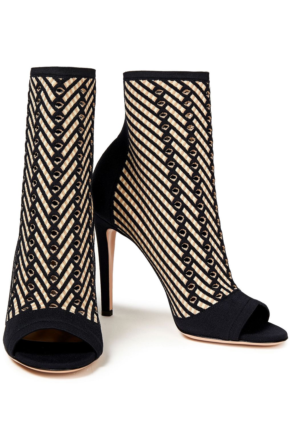 GIANVITO ROSSI Rio stretch-knit ankle boots