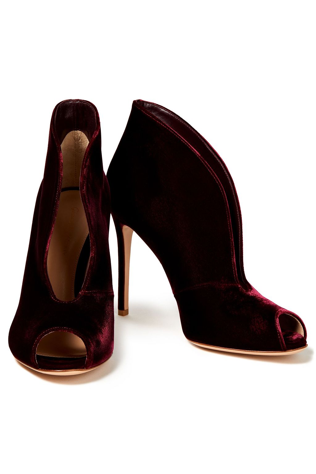 GIANVITO ROSSI Velvet ankle boots