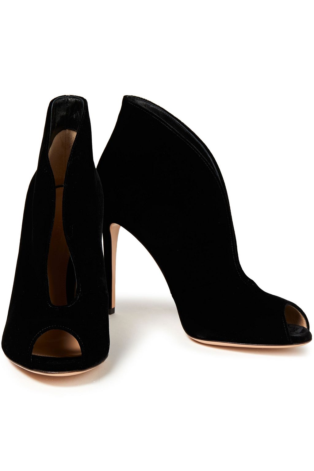 GIANVITO ROSSI Velvet ankle boots