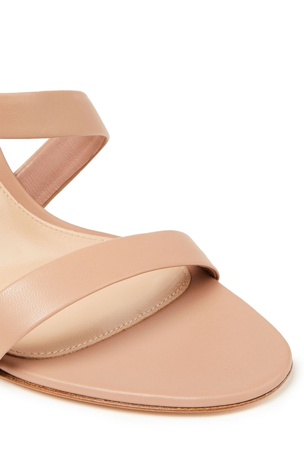 GIANVITO ROSSI Opera leather sandals