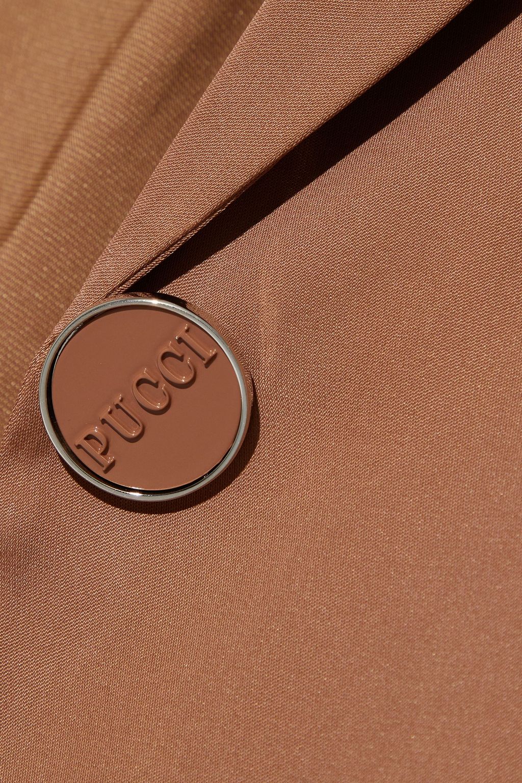 PUCCI Belted crepe de chine jacket