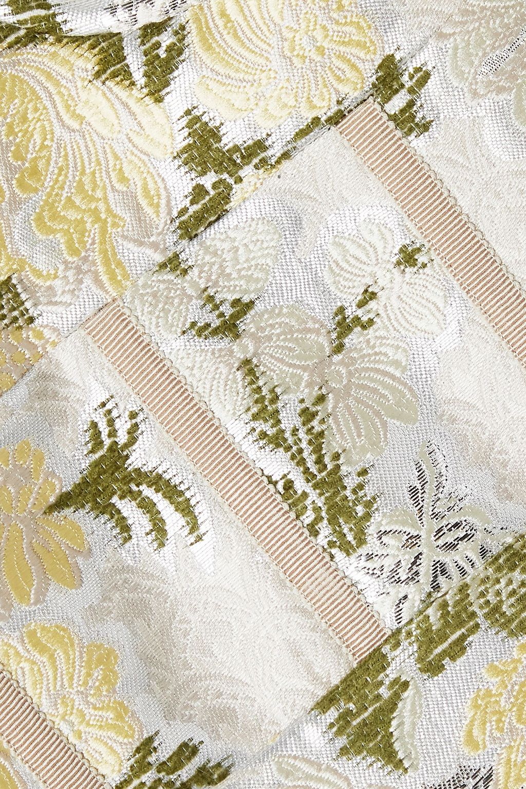 BROCK COLLECTION Metallic brocade dress