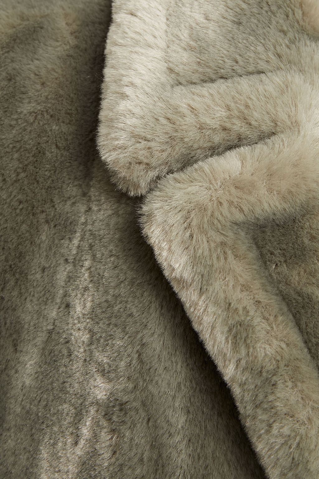 STAND STUDIO Oversized faux fur coat