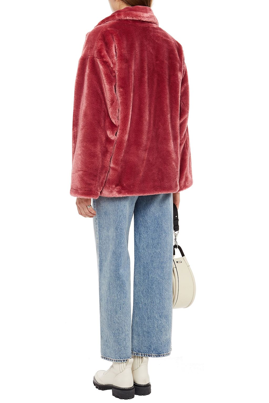 STAND STUDIO Marina faux fur jacket